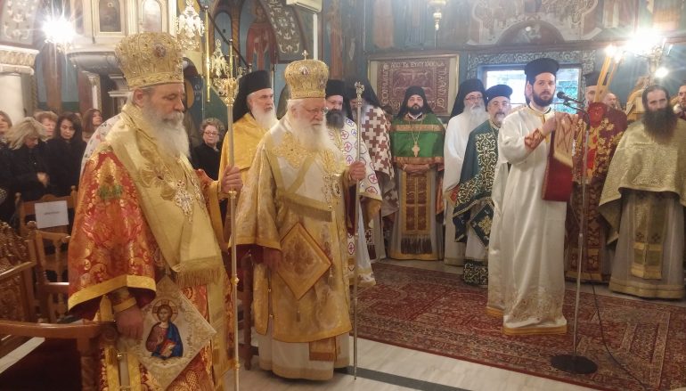 Δέηση για την βόμβα του Κορδελιού στον Ι. Ν. Αγίας Μαρίνας Ηλιουπόλεως (ΦΩΤΟ)