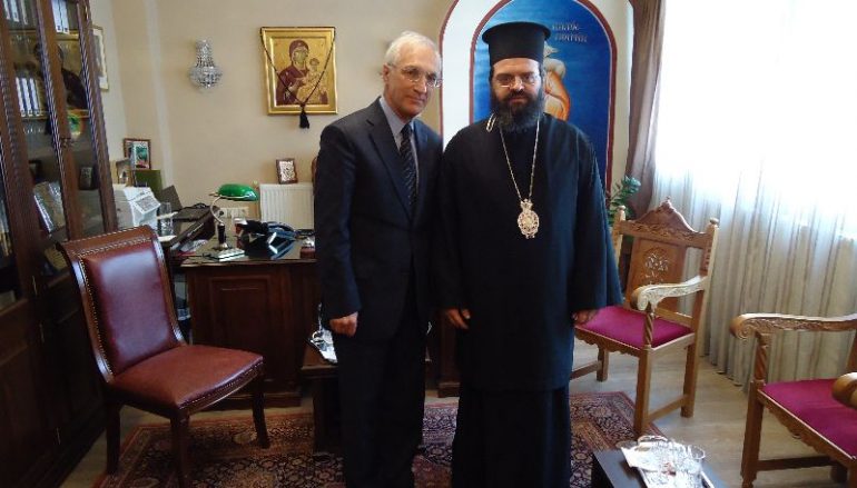 Ο νέος Πρόξενος της Ρωσίας στο Μητροπολίτη Μαρωνείας (ΦΩΤΟ)