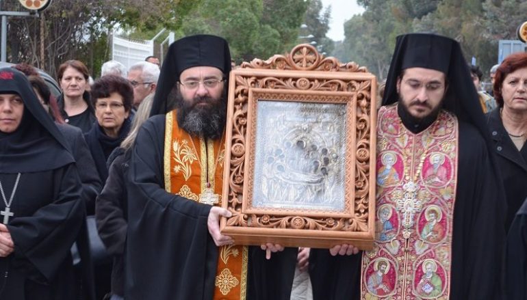 Η Κύπρος υποδέχθηκε την θαυματουργή Εικόνα της Παναγίας Μαλεβής (ΦΩΤΟ)