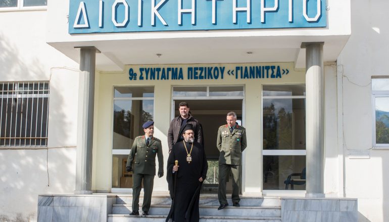 Ο Μητροπολίτης Μεσσηνίας στην ορκωμοσία οπλιτών του 9ου Σ.Π. (ΦΩΤΟ)