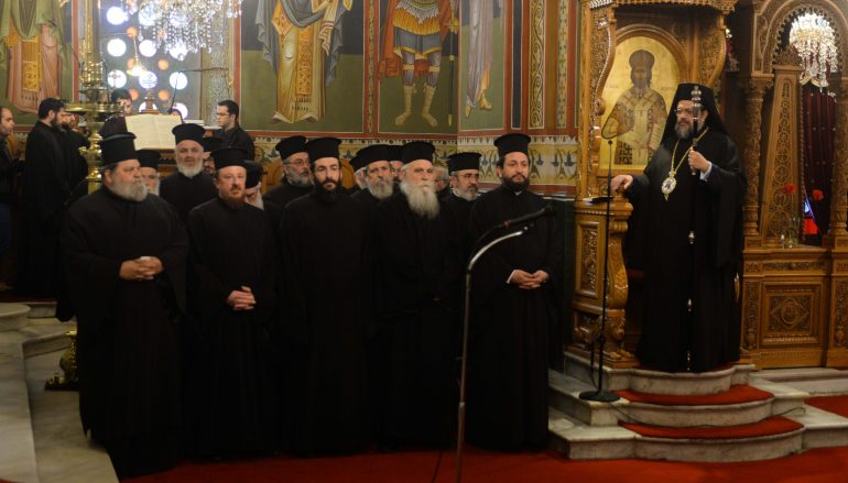 Α΄ Κατανυκτικός Εσπερινός στη Ι. Μητρόπολη Μεσσηνίας (ΦΩΤΟ)