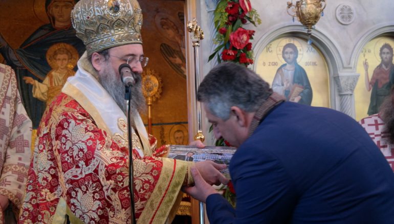 Η εορτή του Οσίου Ανθίμου του εν Χίω στην Ι. Μ. Πατρών (ΦΩΤΟ)