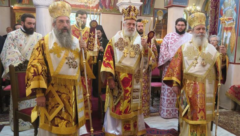 Οι Σπέτσες υποδέχθηκαν τους Αγίους Τέσσερις Νεομάρτυρες του Ρεθύμνου (ΦΩΤΟ)