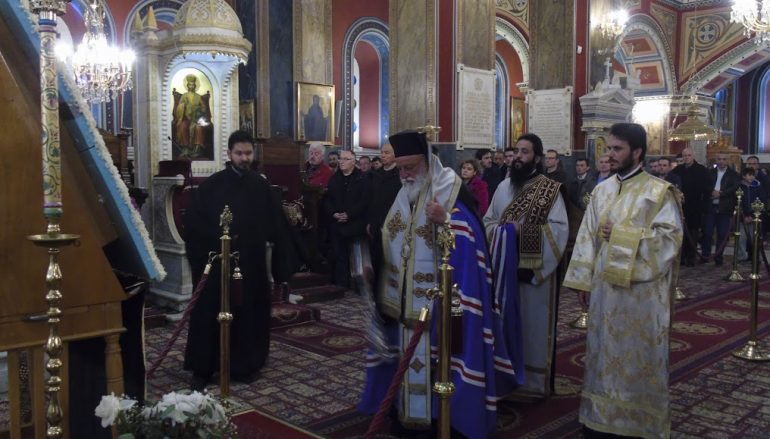 Η Α’ Στάση των Χαιρετισμών στην Ι. Μητρόπολη Μαντινείας (ΦΩΤΟ)