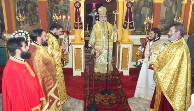 Η εορτή των Αγίων Θεοδώρων στην Ι. Μητρόπολη Σπάρτης (ΦΩΤΟ)