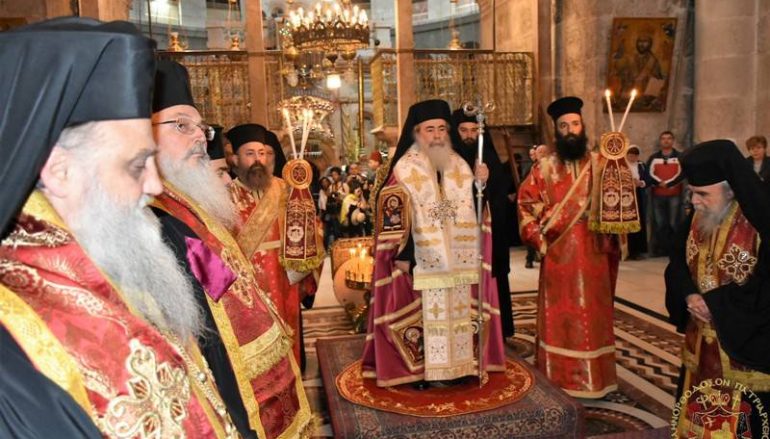 Δοξολογία για την Εθνική Εορτή της 25ης Μαρτίου στο Πατριαρχείο Ιεροσολύμων (ΦΩΤΟ-ΒΙΝΤΕΟ)
