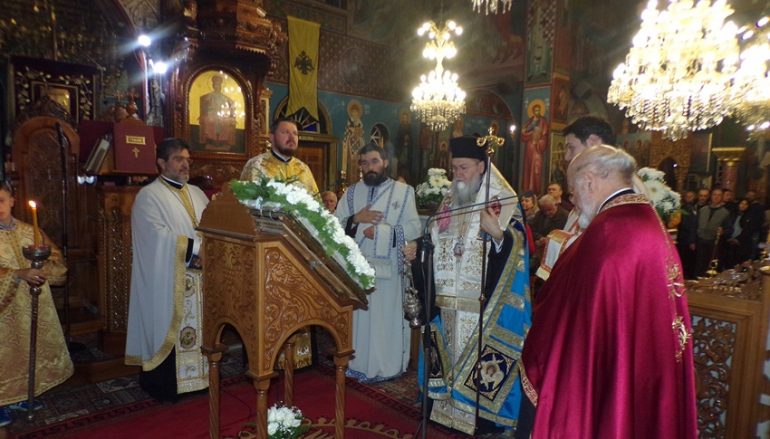 Η Α’ Στάση των Χαιρετισμών στην Ι. Μ. Κορίνθου (ΦΩΤΟ)