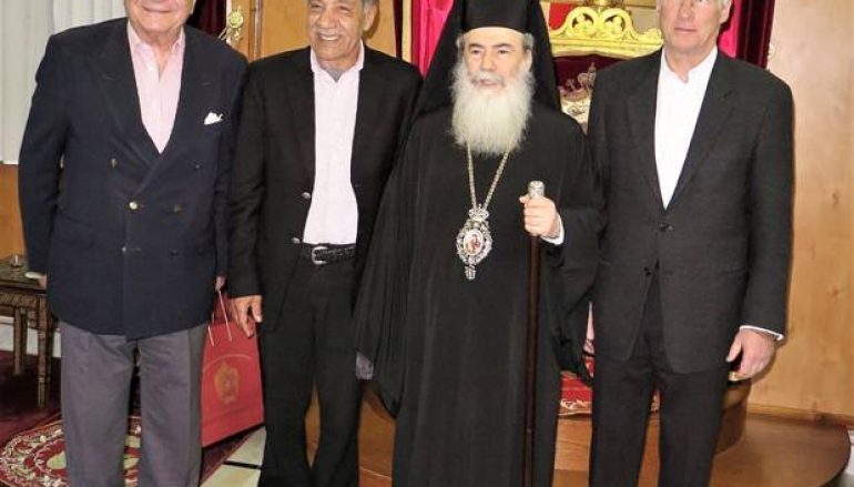 Ο ηθοποιός Richard Gere επισκέφθηκε τον Πατριάρχη Ιεροσολύμων (ΦΩΤΟ-ΒΙΝΤΕΟ)