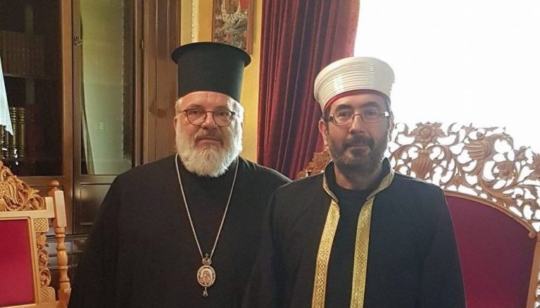 Στο Μητροπολίτη Διδυμοτείχου Δαμασκηνό ο Μουφτής (ΦΩΤΟ)