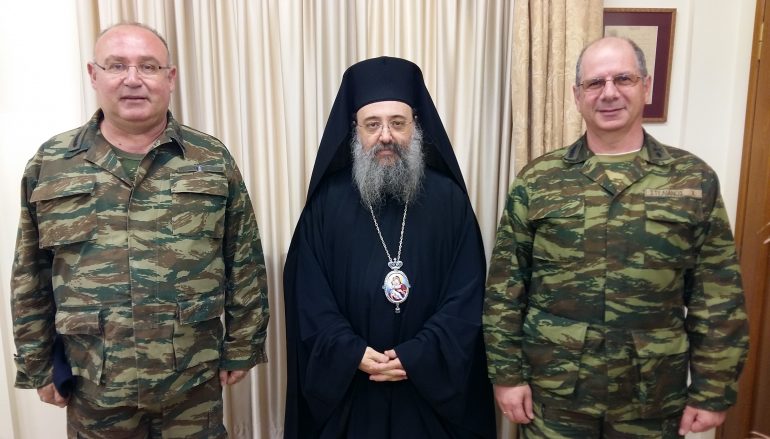 Ο νέος Διοικητής του ΚΕΤΧ στον Μητροπολίτη Πατρών