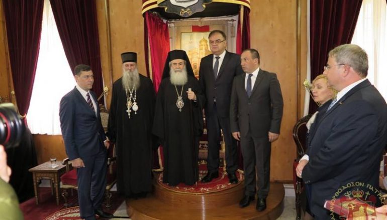 Ο Πρόεδρος της Βοσνίας στον Πατριάρχη Ιεροσολύμων (ΦΩΤΟ)