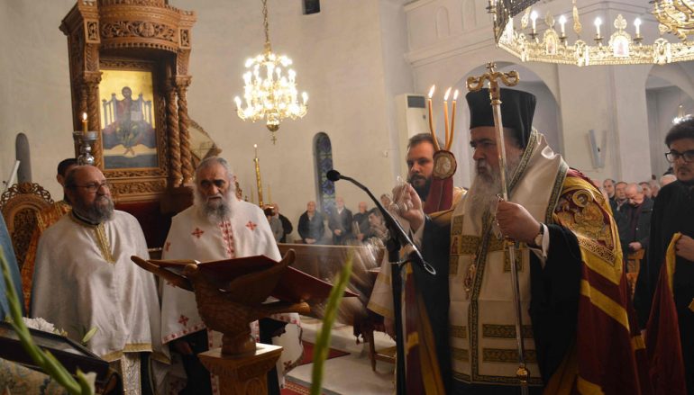 Η Α΄ Στάση των Χαιρετισμών στην Ι. Μ. Νεαπόλεως (ΦΩΤΟ-ΒΙΝΤΕΟ)