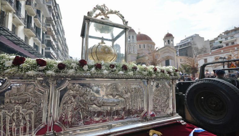 Πανδήμως η Θεσσαλονίκη εόρτασε τον Άγιο Γρηγόριο τον Παλαμά (ΦΩΤΟ)