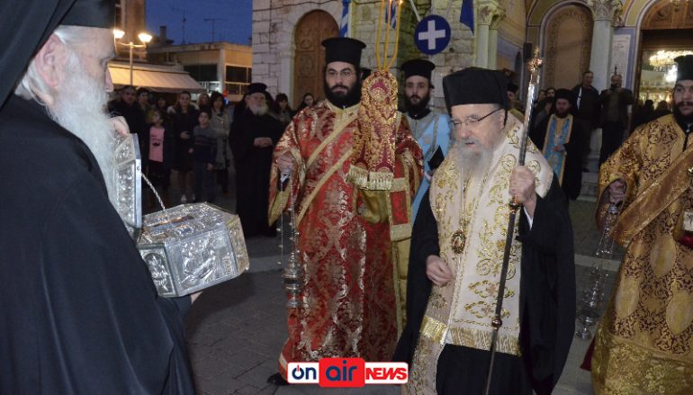 Το Μεσολόγγι υποδέχθηκε Λείψανα του Αγίου Λουκά του Ιατρού (ΦΩΤΟ)