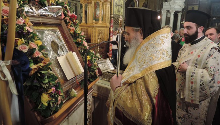 Ύδρας Εφραίμ: «Η Παναγία ακούει όλους τους χριστιανούς, όλων των αιώνων» (ΦΩΤΟ)