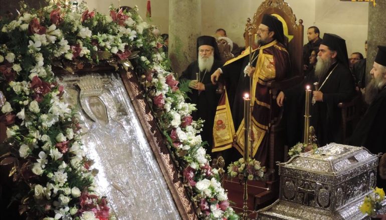 Πολυαρχιερατικός Εσπερινός Αγίας Θεοδώρας Πολιούχου Άρτης (ΦΩΤΟ)