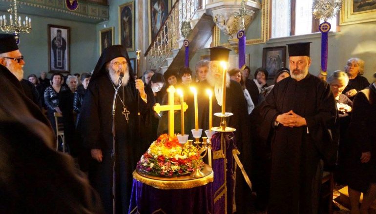 Ο Δ’ Κατανυκτικός Εσπερινός στην Ι. Μ. Λέρου (ΦΩΤΟ)