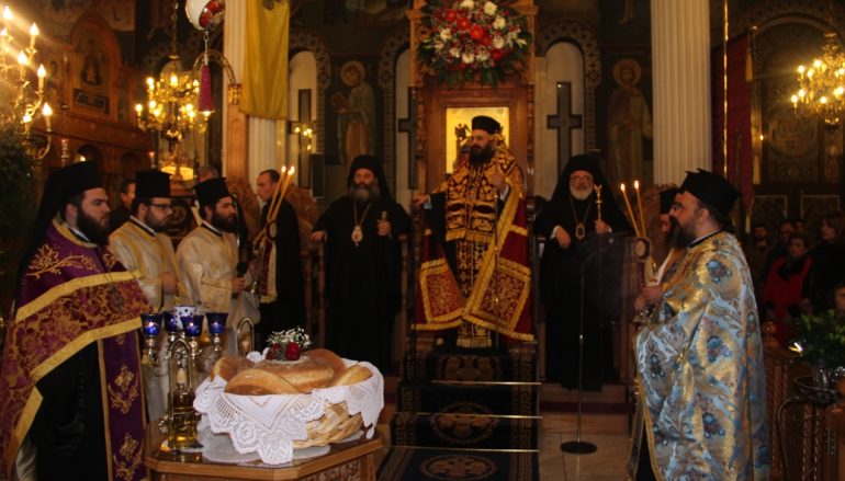 Πολυαρχιερατικός εσπερινός των Αγίων Θεοδώρων στη Νέα Ορεστιάδα (ΦΩΤΟ)