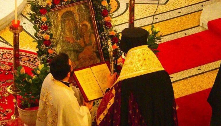Η Α’ Στάση των Χαιρετισμών στον Ι. Ν. Αγίου Στεφάνου Παρισίων (ΦΩΤΟ)