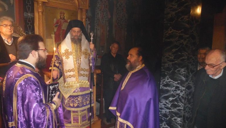 Η Ακολουθία των Προηγιασμένων Τιμίων Δώρων στην Ι. Μ. Θεσσαλιώτιδος (ΦΩΤΟ)