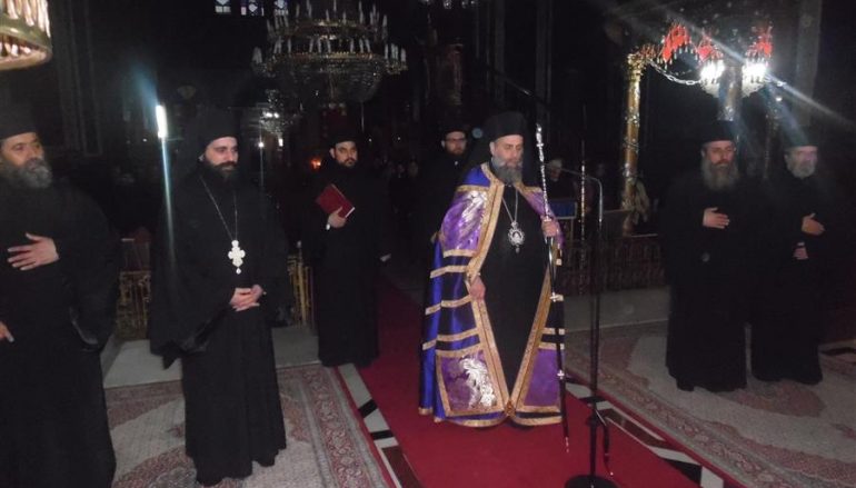 Ο Γ΄ Κατανυκτικός Εσπερινός στην Ι. Μ. Θεσσαλιώτιδος (ΦΩΤΟ)