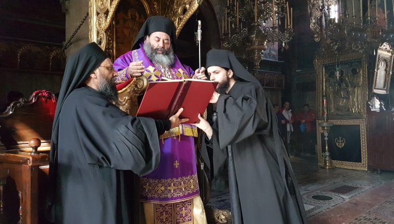 Ο Μητροπολίτης Λαγκαδά στην Ι. Μονή Ιβήρων (ΦΩΤΟ)