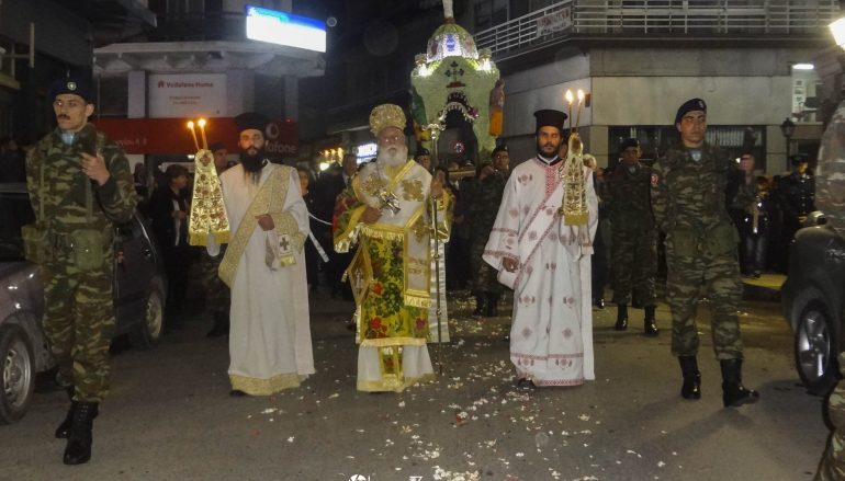 Η Ακολουθία του Επιταφίου στην Ι. Μ. Μαντινείας (ΦΩΤΟ)