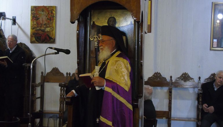 Μεγάλη Δευτέρα στην Ι. Μητρόπολη Μαντινείας και Κυνουρίας (ΦΩΤΟ)