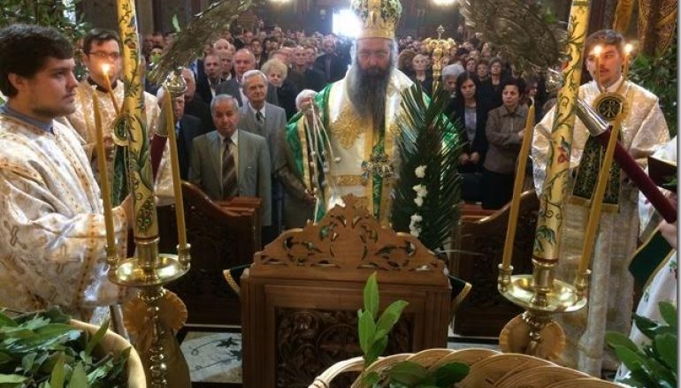 Η Κυριακή των Βαΐων στην Ι. Μητρόπολη Κίτρους (ΦΩΤΟ)