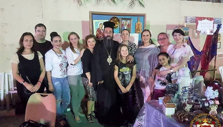 Η Ακολουθία του Ακάθιστου Ύμνου στο Κατάρ (ΦΩΤΟ)