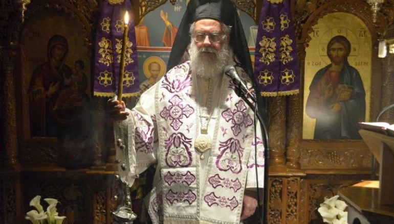 Προηγιασμένη Θ. Λειτουργία στην Ι. Μονή Αγ. Παντελεήμονος Πετρουπόλεως (ΦΩΤΟ)