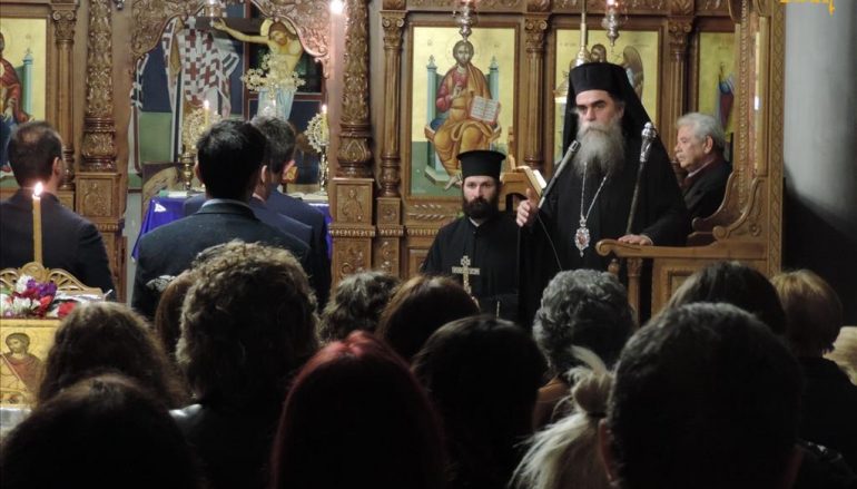 Μεγάλη Τρίτη εσπέρας στην ενορία Ταξιαρχών Άρτης (ΦΩΤΟ)