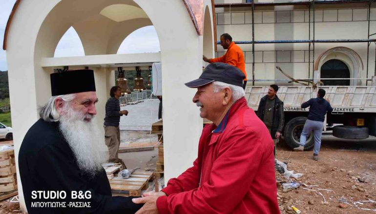Τοποθετήθηκαν οι Ρώσικες καμπάνες στον Άγιο Λουκά στο Ναύπλιο (ΦΩΤΟ-ΒΙΝΤΕΟ)