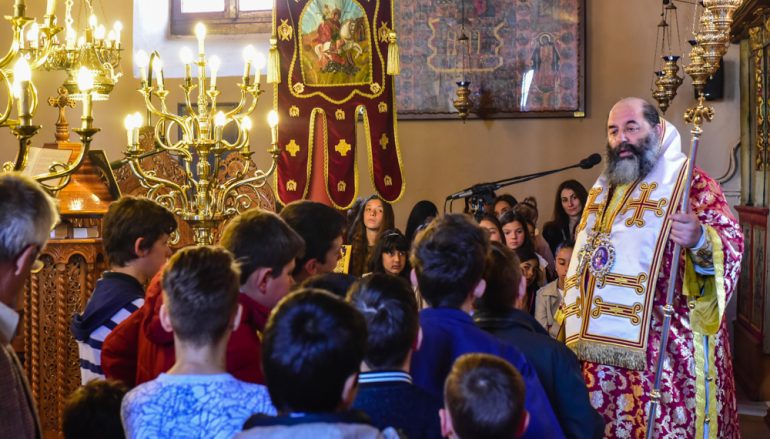 Μεγάλη Πέμπτη στην Ι. Μητρόπολη Λαγκαδά (ΦΩΤΟ)
