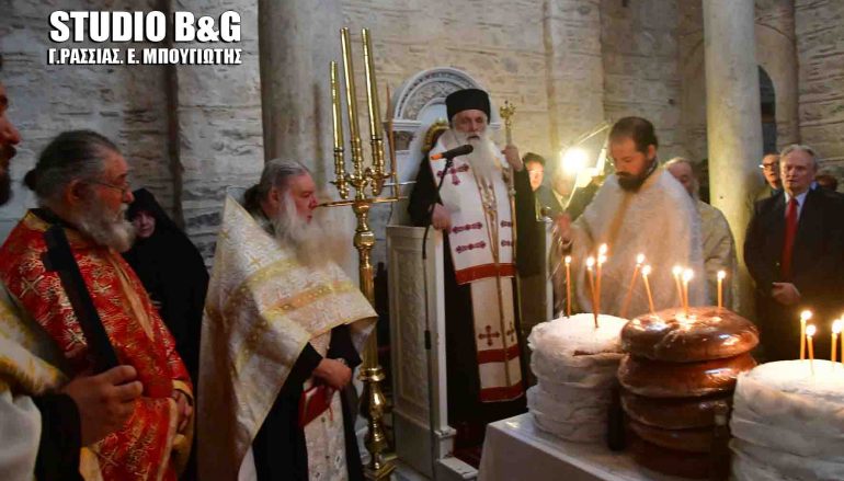 Η εορτή της Ζωοδόχου Πηγής στην Ι. Μ. Αγίας Μονής Ναυπλίου (ΦΩΤΟ-ΒΙΝΤΕΟ)