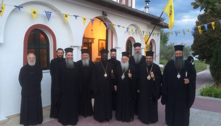 Επίσκεψη Αρχιερέων στην Ι. Μονή Αγίου Γεωργίου Κορινού (ΦΩΤΟ)