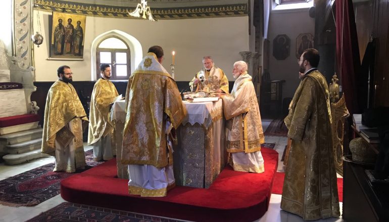 Αρχιερατικό συλλείτουργο στον Πατριαρχικό Ι. Ν. Αγ. Γεωργίου στο Φανάρι (ΦΩΤΟ)