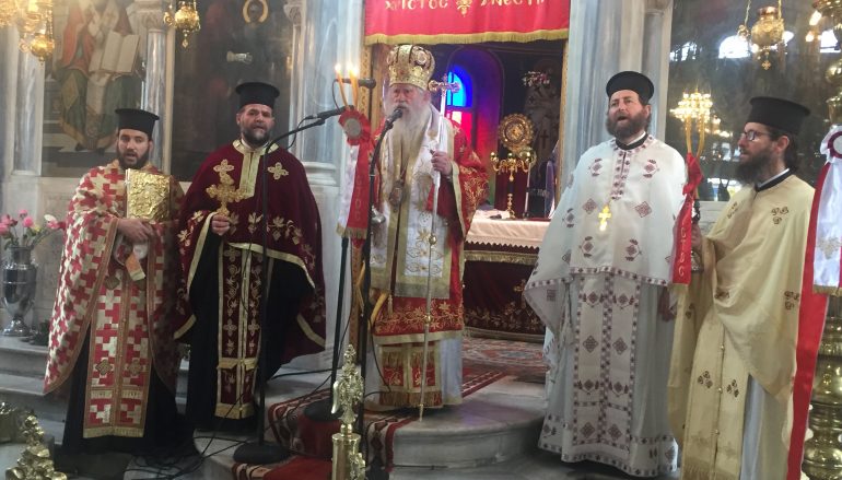 Η Θεομητορική εορτή της Ζωοδόχου Πηγής στον Πύργο (ΦΩΤΟ)