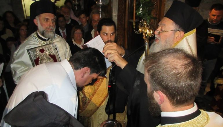 Κουρά μοναχού στην Ι. Μονή Αγ. Γεωργίου ΑΡΜΑ Φύλλων Χαλκίδος (ΦΩΤΟ)