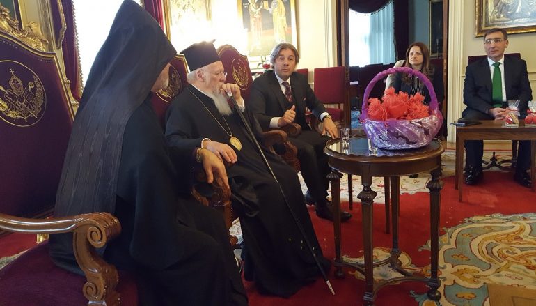 Ο Οικ. Πατριάρχης στο Αρμένικο Πατριαρχείο της Πόλης (ΦΩΤΟ)