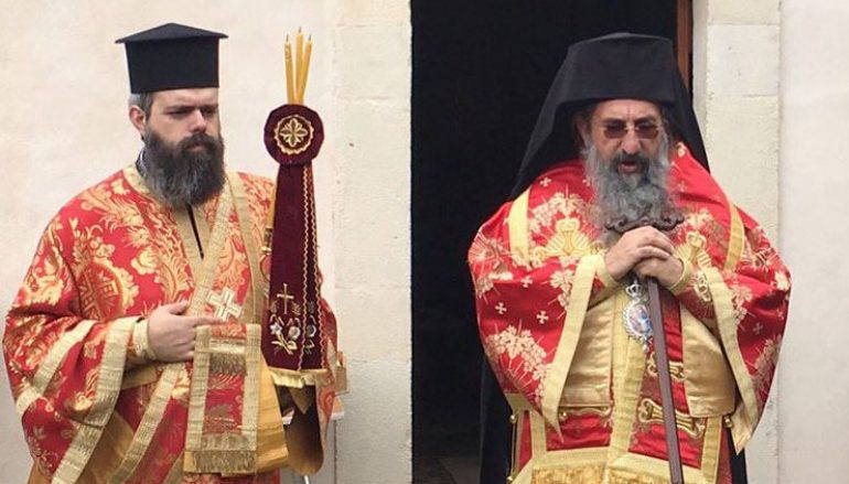 Αρχιερατική Θ. Λειτουργία στον Ι. Ν. του Μυστικού Δείπνου στην Ι. Μ. Ρεθύμνης (ΦΩΤΟ)