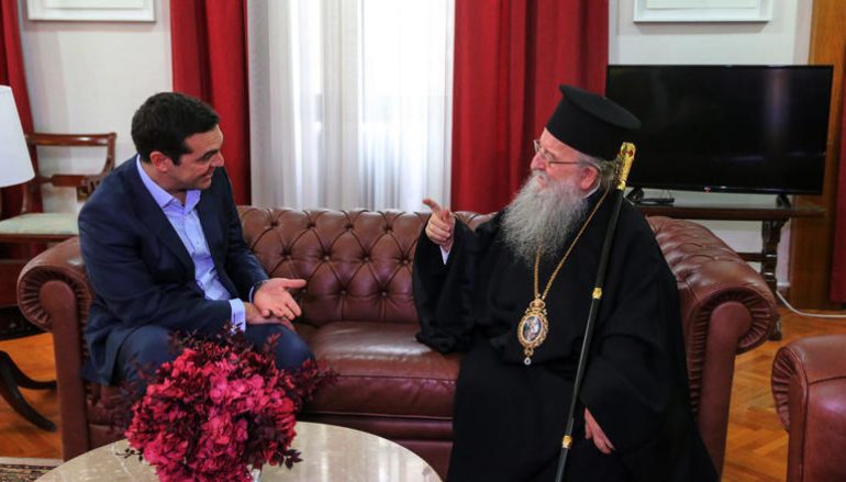 Ο ΣΥΡΙΖΑ καταγγέλλει τον Θεσσαλονίκης Άνθιμο για «πραξικόπημα» στη Ροτόντα