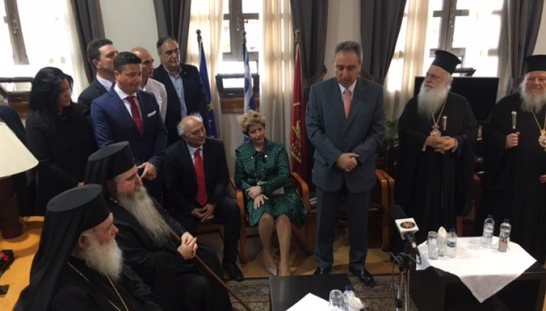 Επίτιμος Δημότης Καλαμαριάς ο Αρχιεπίσκοπος Ιερώνυμος (ΦΩΤΟ)