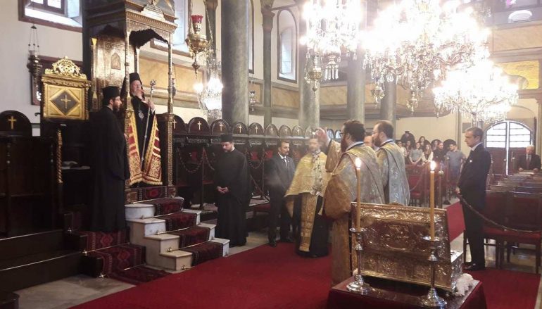 Εσπερινός των Αγίων Πατριαρχών Κωνσταντινουπόλεως στο Φανάρι (ΦΩΤΟ)