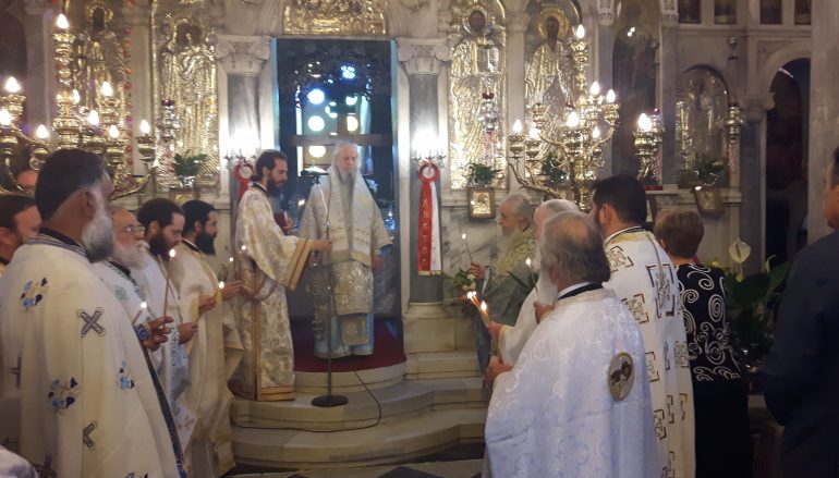 Η εορτή της Ανακομιδής των Λειψάνων του Οσίου Λουκά στην Ι. Μ. Καρυστίας (ΦΩΤΟ)