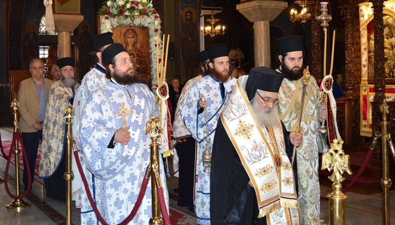 Λιτάνευση της Παναγίας Ελεούσας στην Ι. Μ. Εδέσσης (ΦΩΤΟ)