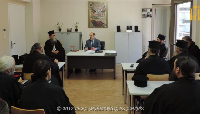 Σεμινάριο επιμόρφωσης κληρικών της Ι. Μητροπόλεως Άρτης (ΦΩΤΟ)