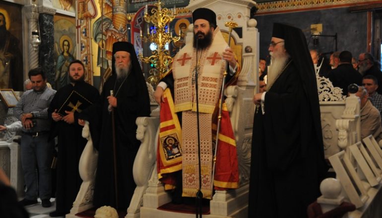 Πολυαρχιερατικός εσπερινός στον Αγ. Ιωάννη το Ρώσο στο Νέο Προκόπιο (ΦΩΤΟ)
