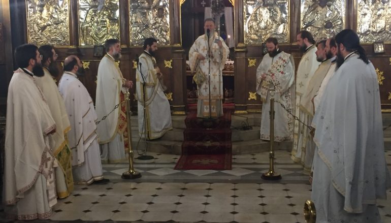 Η Ι. Μ. Χαλκίδος προσευχήθηκε για τα παιδιά των Πανελλαδικών (ΦΩΤΟ)