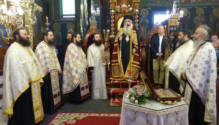 Ο Εσπερινός των Αγίων Κωνσταντίνου και Ελένης στην Ι. Μ. Καστορίας (ΦΩΤΟ)